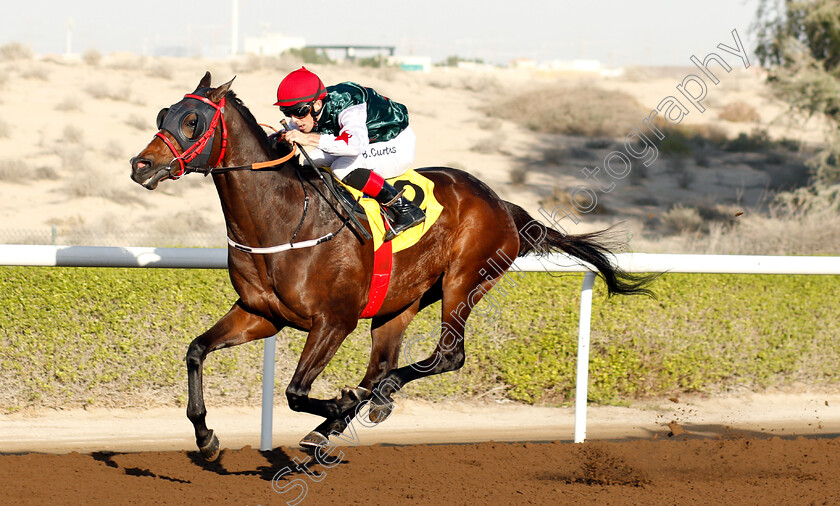 Kunani-0004 
 KUNANI (Ben Curtis) wins The Dubai Duty Free Handicap
Jebel Ali 11 Jan 2019 - Pic Steven Cargill / Racingfotos.com