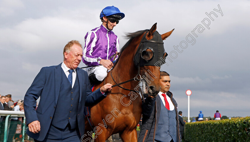 Denmark-0001 
 DENMARK (Daniel Tudhope)
Doncaster 16 Sep 2023 - Pic Steven Cargill / Racingfotos.com