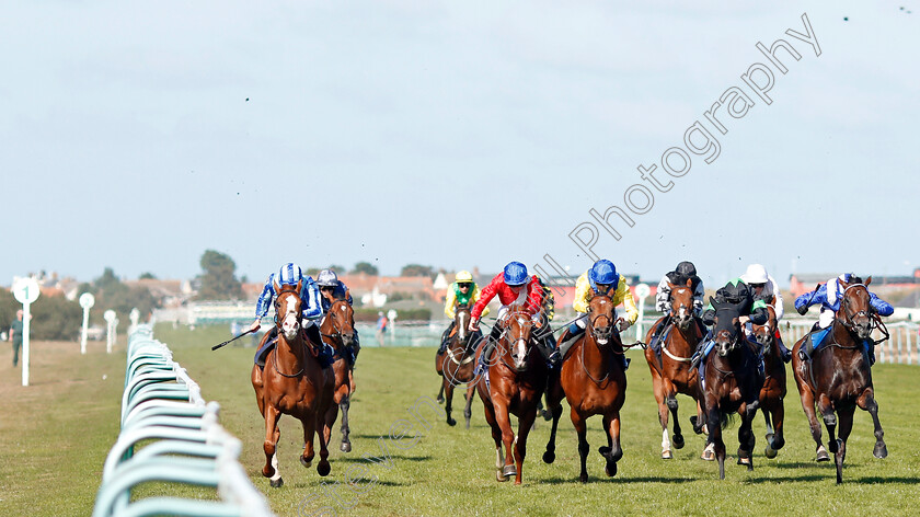 Maqtal-0004 
 MAQTAL (right, Jim Crowley) wins The British Stallion Studs EBF Maiden Stakes
Yarmouth 18 Sep 2019 - Pic Steven Cargill / Racingfotos.com