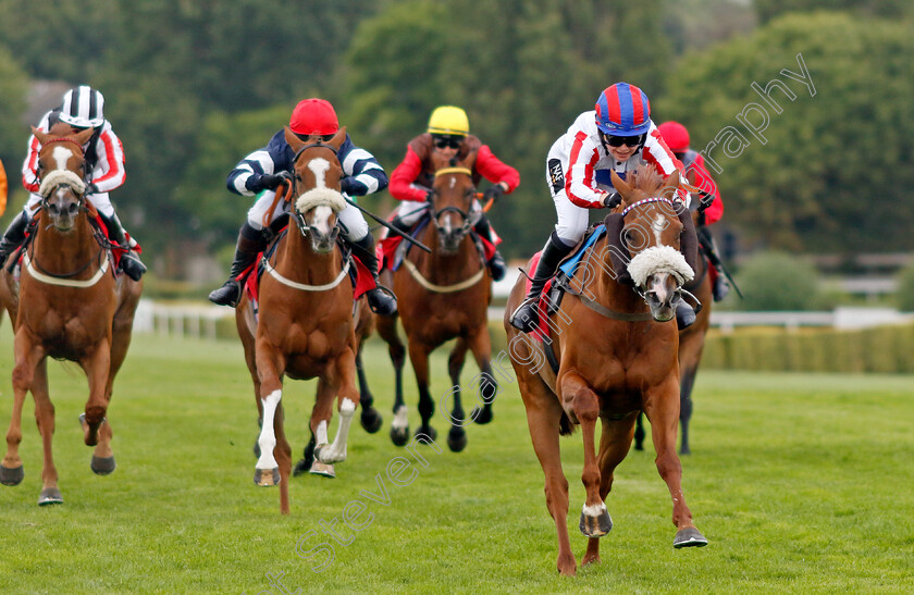 Maysong-0002 
 MAYSONG (Fern O'Brien) wins The Vintage Aquisitions Whisky Chaser Handicap
Sandown 1 Jul 2022 - Pic Steven Cargill / Racingfotos.com