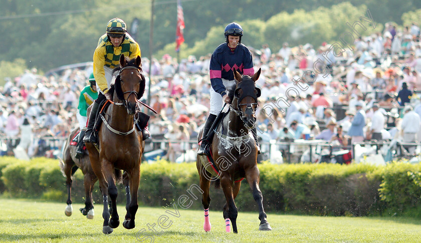 Modem-and-All-The-Way-Jose-0001 
 MODEM (left, Jack Doyle) and ALL THE WAY JOSE (right, Darren Nagle) before The Calvin Houghland Iroquois Hurdle
Percy Warner Park, Nashville USA, 12 May 2018 - Pic Steven Cargill / Racingfotos.com