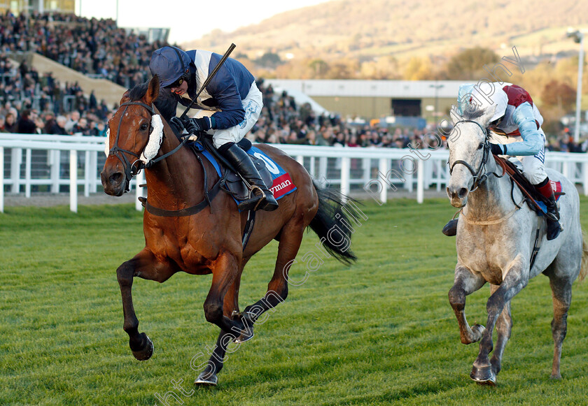 Sam-Red-0006 
 SAM RED (William Marshall) wins The Ryman Stationery Cheltenham Business Club Amateur Riders Handicap Chase
Cheltenham 26 Oct 2018 - Pic Steven Cargill / Racingfotos.com