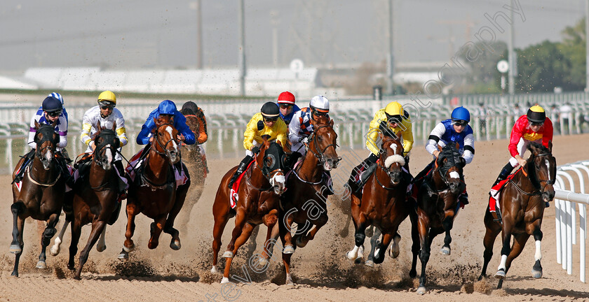 Yulong-Warrior-0001 
 YULONG WARRIOR (right, Richard Mullen) leads all the way in The Al Bastikiya Meydan Dubai 10 Mar 2018 - Pic Steven Cargill / Racingfotos.com