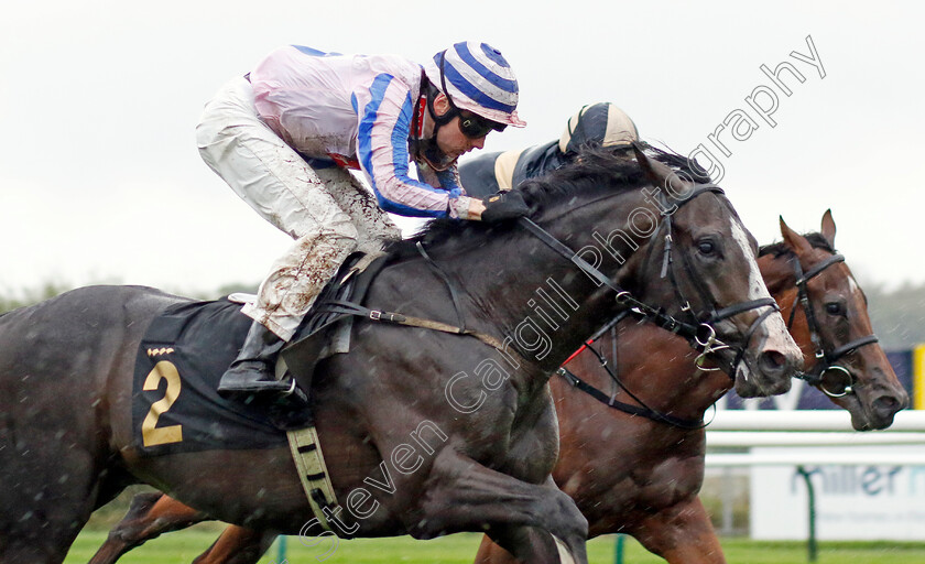 Go-Daddy-0003 
 GO DADDY (Callum Shepherd) wins The British Stallion Studs EBF Nursery
Nottingham 11 Oct 2023 - Pic Steven Cargill / Racingfotos.com