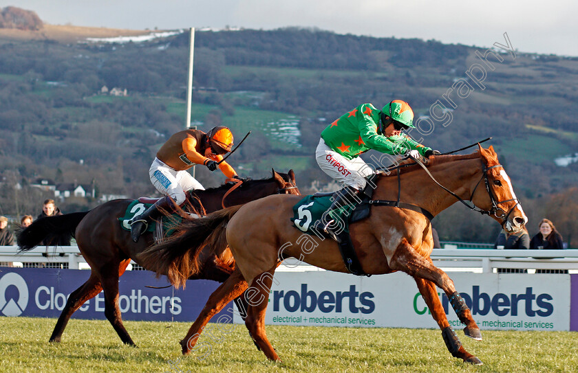 Ms-Parfois-0001 
 MS PARFOIS (Noel Fehily) wins The CF Roberts Electrical & Mechanical Services Mares Handicap Chase Cheltenham 15 Dec 2017 - Pic Steven Cargill / Racingfotos.com