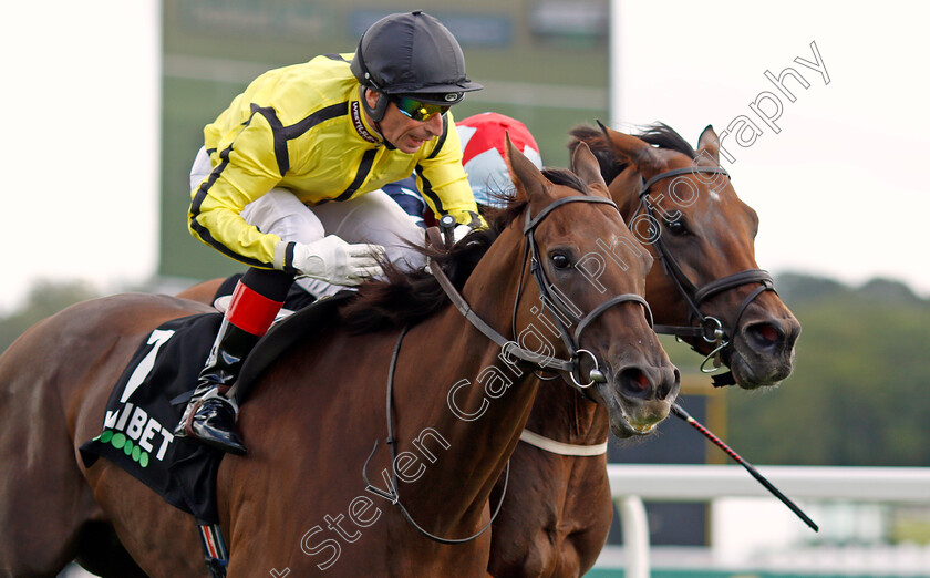 Pattie-0005 
 PATTIE (Gerald Mosse) wins The Unibet Handicap
Newbury 17 Aug 2019 - Pic Steven Cargill / Racingfotos.com