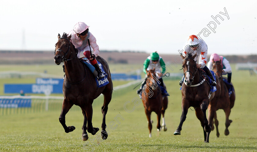 Too-Darn-Hot-0010 
 TOO DARN HOT (Frankie Dettori) wins The Darley Dewhurst Stakes
Newmarket 13 Oct 2018 - Pic Steven Cargill / Racingfotos.com