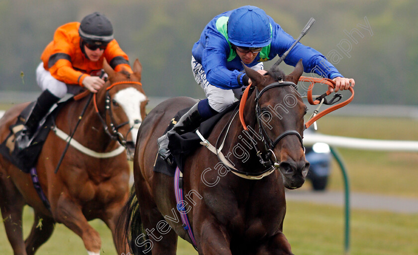 Hochfeld-0006 
 HOCHFELD (Ben Curtis) wins The Visit racingtv.com Handicap
Nottingham 27 Apr 2021 - Pic Steven Cargill / Racingfotos.com