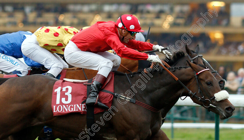 Mabs-Cross-0007 
 MABS CROSS (Gerald Mosse) wins The Prix De L'Abbaye De Longchamp
Longchamp 7 Oct 2018 - Pic Steven Cargill / Racingfotos.com