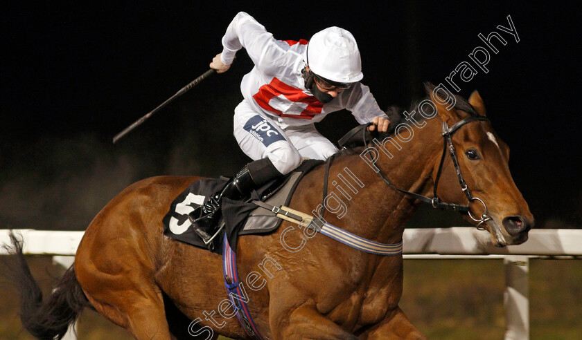 Trinity-Girl-0005 
 TRINITY GIRL (Lewis Edmunds) wins The CCR Handicap
Chelmsford 27 Nov 2020 - Pic Steven Cargill / Racingfotos.com