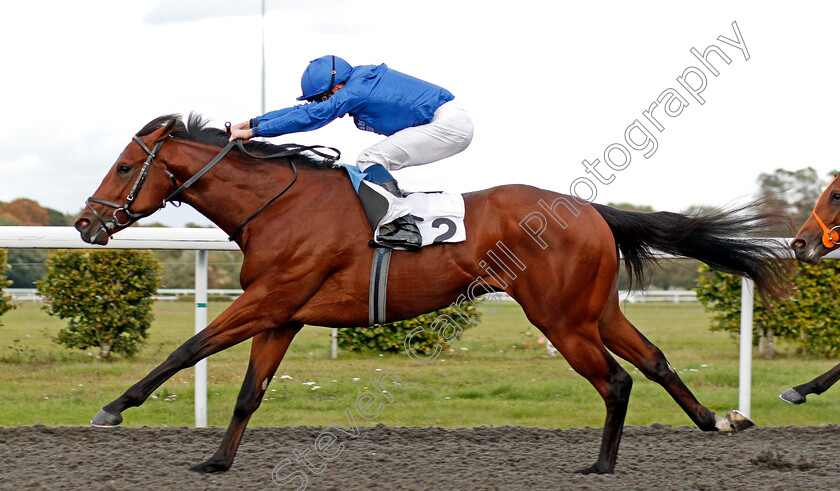 Desert-Peace-0005 
 DESERT PEACE (William Buick) wins The Close Brothers British Stallion Studs EBF Novice Stakes
Kempton 9 Oct 2019 - Pic Steven Cargill / Racingfotos.com