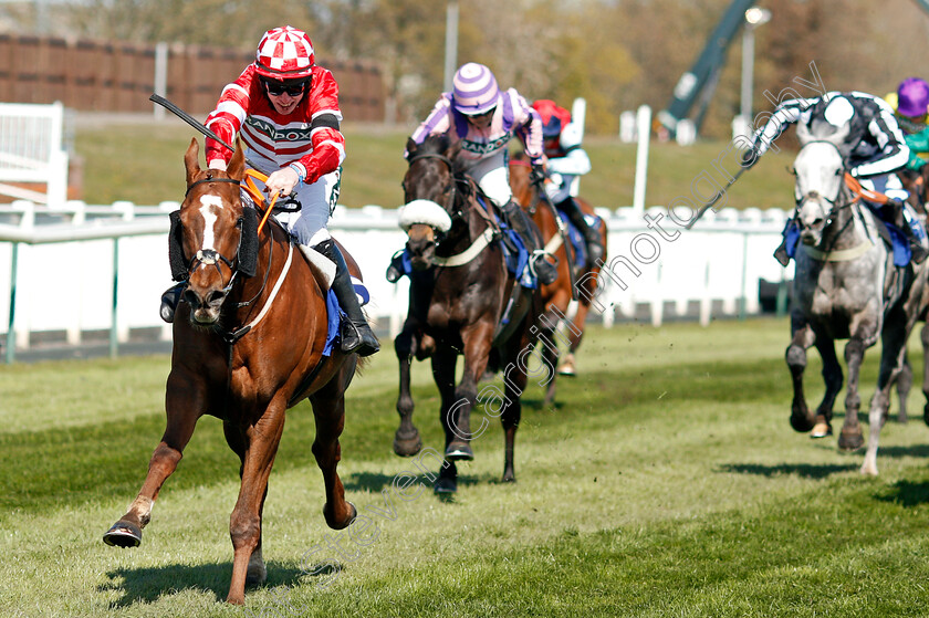 Tronador-0002 
 TRONADOR (Jack Kennedy) wins The Pertemps Network Handicap Hurdle
Aintree 9 Apr 2021 - Pic Steven Cargill / Racingfotos.com