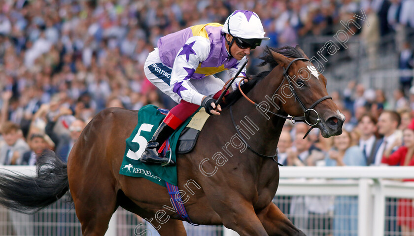 Lezoo-0007 
 LEZOO (Frankie Dettori) wins The Princess Margaret Keeneland Stakes
Ascot 23 Jul 2022 - Pic Steven Cargill / Racingfotos.com