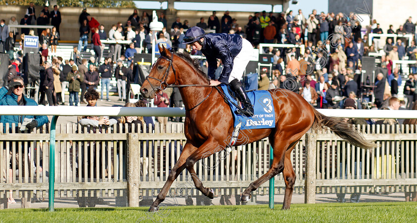 City-Of-Troy-0009 
 CITY OF TROY (Ryan Moore) winner of The Dewhurst Stakes
Newmarket 14 Oct 2023 - Pic Steven Cargill / Racingfotos.com