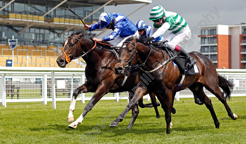 Dukebox-0005 
 DUKEBOX (left, Ryan Moore) beats DAIRERIN (right) in ThBetVictor Conditions Stakes
Newbury 15 May 2021 - Pic Steven Cargill / Racingfotos.com