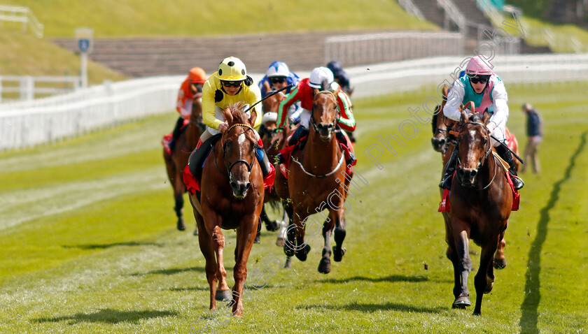 El-Drama-0007 
 EL DRAMA (left, Andrea Atzeni) beats MAXIMAL (right) in The tote+ Biggest Dividends At tote.co.uk Dee Stakes
Chester 6 May 2021 - Pic Steven Cargill / Racingfotos.com