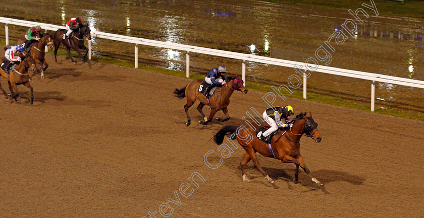 Irish-Times-0005 
 IRISH TIMES (Hayley Turner) wins The CCR Classified Stakes Div2
Chelmsford 14 Jan 2021 - Pic Steven Cargill / Racingfotos.com