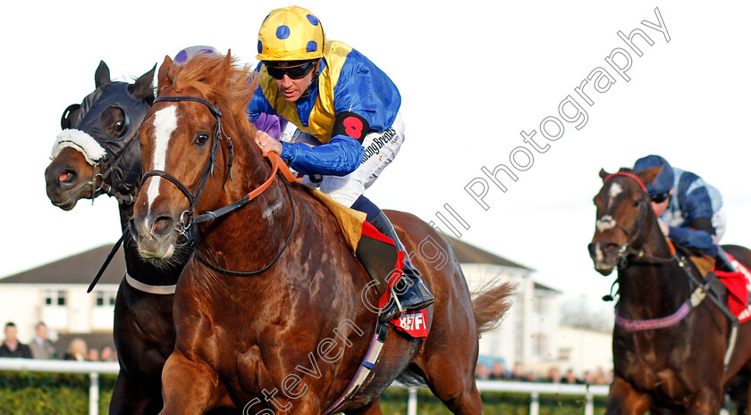 Dream-Of-Dreams-0005 
 DREAM OF DREAMS (Jim Crowley) wins The Betfred Mobile Wentworth Stakes Doncaster 11 Nov 2017 - Pic Steven Cargill / Racingfotos.com