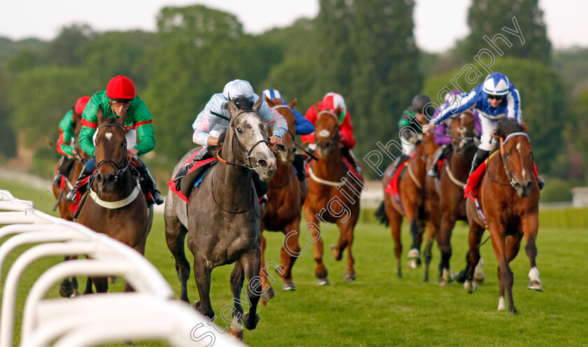 Indemnify-0005 
 INDEMNIFY (Ray Dawson) wins The Racehorse Lotto Whitsun Cup Handicap
Sandown 25 May 2023 - Pic Steven Cargill / Racingfotos.com