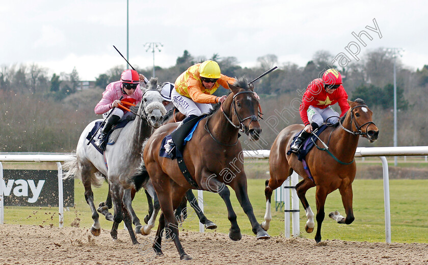 Tinker-Toy-0005 
 TINKER TOY (Jack Mitchell) wins The Mansionbet Lady Wulfruna Stakes
Wolverhampton 12 Mar 2022 - Pic Steven Cargill / Racingfotos.com