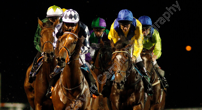 El-Misk-0002 
 EL MISK (right, Robert Havlin) tracks HYDROPLANE (left) in The Matchbook Casino Handicap
Kempton 3 Sep 2019 - Pic Steven Cargill / Racingfotos.com