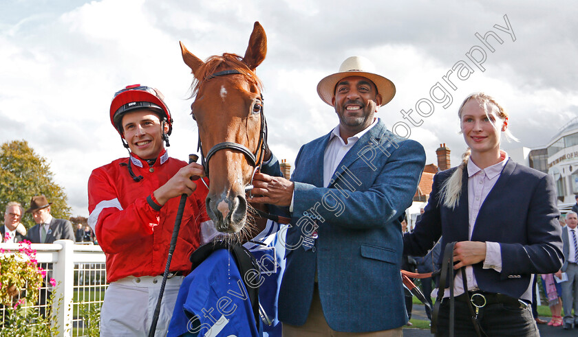 Daahyeh-0006 
 DAAHYEH (William Buick) after The Shadwell Rockfel Stakes
Newmarket 27 Sep 2019 - Pic Steven Cargill / Racingfotos.com