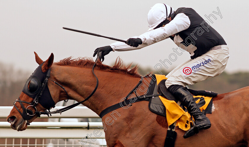 Captain-Chaos-0005 
 CAPTAIN CHAOS (Harry Skelton) wins The My Oddsboost On Betfair Swinley Chase
Ascot 20 Feb 2021 - Pic Steven Cargill / Racingfotos.com