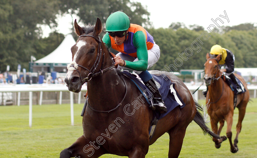 Leo-Minor-0004 
 LEO MINOR (William Buick) wins The Play Live Blackjack At 188bet Casino Handicap
Newmarket 28 Jun 2018 - Pic Steven Cargill / Racingfotos.com