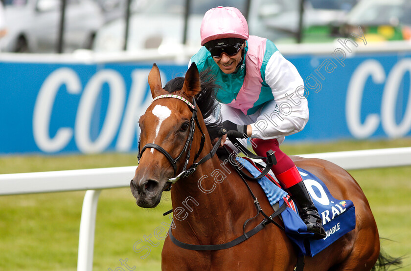 Enable-0013 
 ENABLE (Frankie Dettori) wins The Coral Eclipse Stakes
Sandown 6 Jul 2019 - Pic Steven Cargill / Racingfotos.com