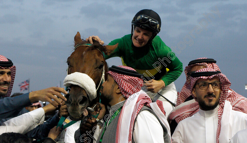 Koheylan-Alkheil-0007 
 KOHEYLAN ALKHEIL (Caitlin Jones) after The STC International Jockeys Challenge Round 3
King Abdulaziz RaceCourse, Riyadh, Saudi Arabia 25 Feb 2022 - Pic Steven Cargill / Racingfotos.com