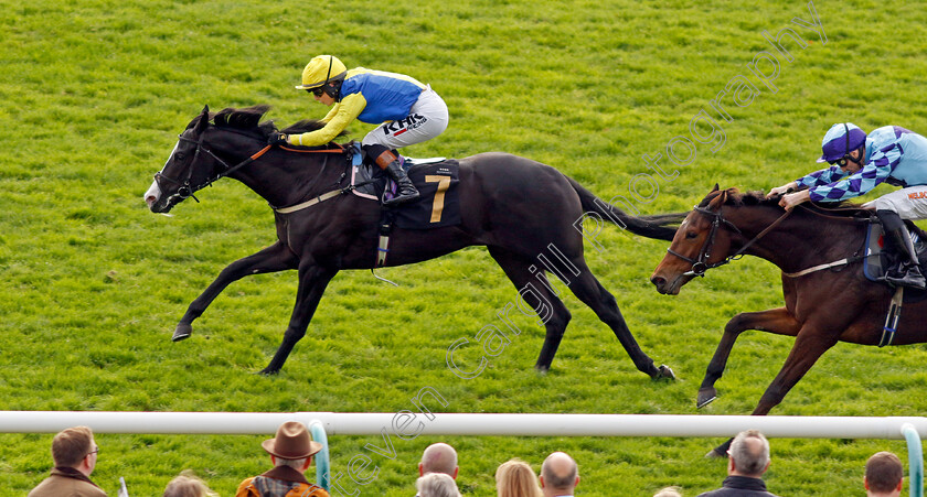 Monopolise-0002 
 MONOPOLISE (Saffie Osborne) wins The Watch Racing TV Free For 31 Days Nursery
Newmarket 29 Oct 2022 - Pic Steven Cargill / Racingfotos.com