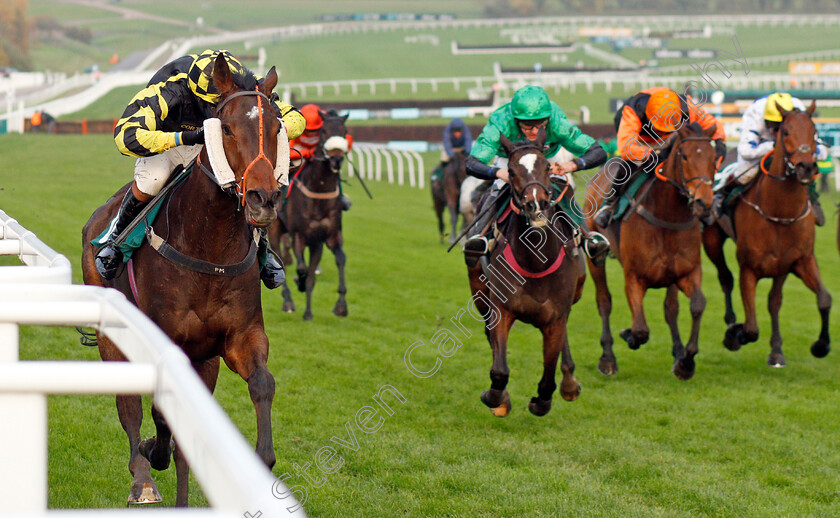 Golan-Fortune-0002 
 GOLAN FORTUNE (Sam Lee) wins The Spinal Injuries Association Big Buck's Handicap Hurdle
Cheltenham 16 Nov 2019 - Pic Steven Cargill / Racingfotos.com