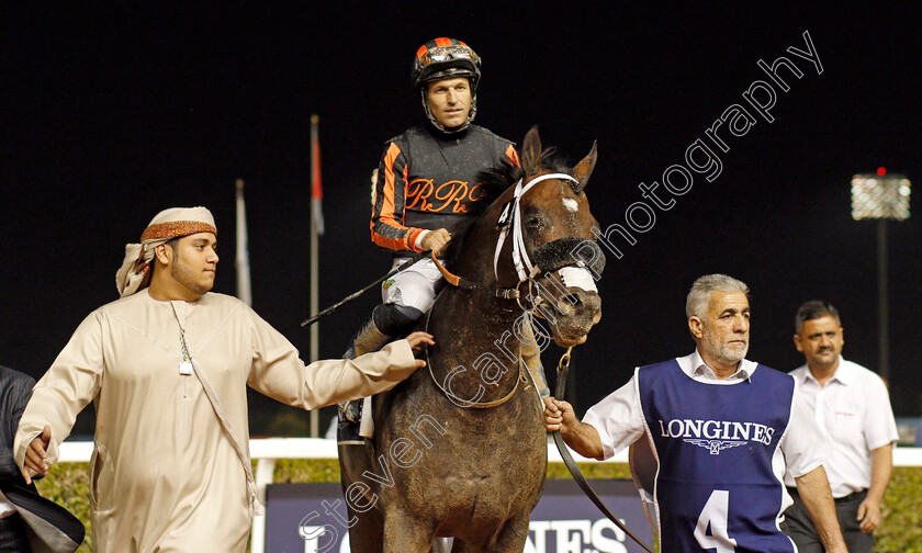 Kimbear-0007 
 KIMBEAR (Pat Dobbs) after The Al Maktoum Challenge (Round 1)
Meydan 9 Jan 2020 - Pic Steven Cargill / Racingfotos.com