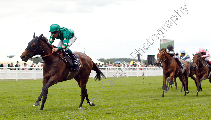 Aljazzi-0001 
 ALJAZZI (William Buick) wins The Duke Of Cambridge Stakes
Royal Ascot 20 Jun 2018 - Pic Steven Cargill / Racingfotos.com