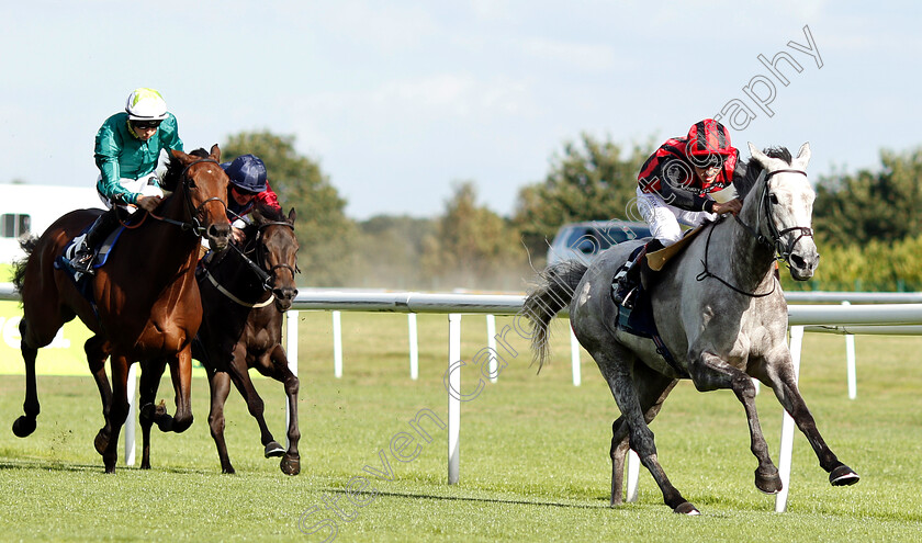 Lady-Bergamot-0002 
 LADY BERGAMOT (George Wood) wins The EBF Breeders Series Fillies Handicap
Doncaster 12 Sep 2018 - Pic Steven Cargill / Racingfotos.com