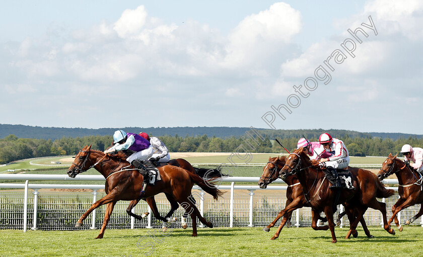 Governor-Of-Punjab-0002 
 GOVERNOR OF PUNJAB (Ryan Moore) wins The Telegraph Nursery
Goodwood 1 Aug 2019 - Pic Steven Cargill / Racingfotos.com