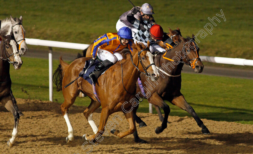 Guroor-0003 
 GUROOR (left, Stefano Cherchi) beats FAIR STAR (right) in The Play 4 To Win At Betway Handicap
Wolverhampton 24 Nov 2020 - Pic Steven Cargill / Racingfotos.com