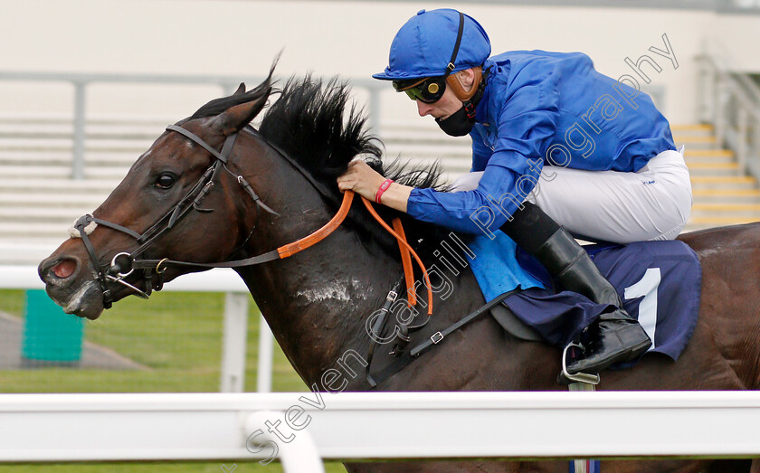 City-Walk-0004 
 CITY WALK (Hector Crouch) wins The Sky Sports Racing Virgin 535 Handicap
Bath 18 Jul 2020 - Pic Steven Cargill / Racingfotos.com