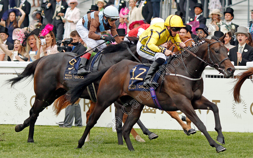 Perfect-Power-0008 
 PERFECT POWER (centre, Paul Hanagan) wins The Norfolk Stakes
Royal Ascot 17 Jun 2021 - Pic Steven Cargill / Racingfotos.com