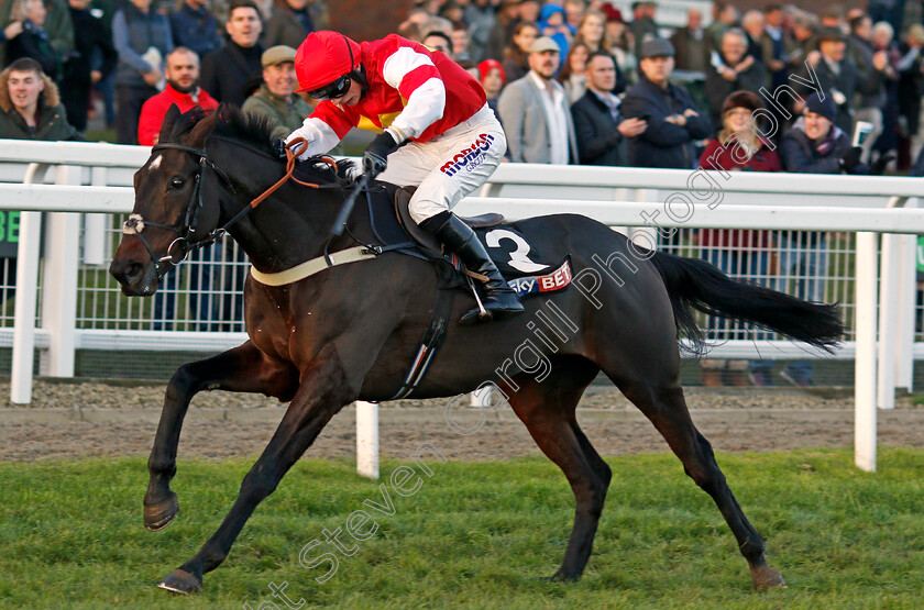 Slate-House-0007 
 SLATE HOUSE (Harrry Cobden) wins The Sky Bet Supreme Trial Novices Hurdle Cheltenham 19 Nov 2017 - Pic Steven Cargill / Racingfotos.com