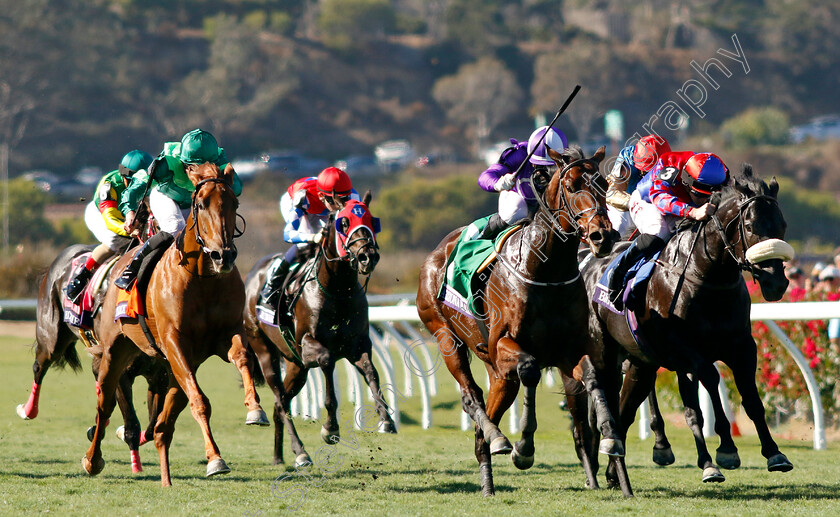 Big-Mojo,-Arizona-Blaze-and-Whistlejacket-0001 
 BIG MOJO (right, Tom Marquand) with ARIZONA BLAZE (centre) and WHISTLEJACKET (left)
Del Mar 1 Nov 2024 - Pic Steven Cargill / Racingfotos.com