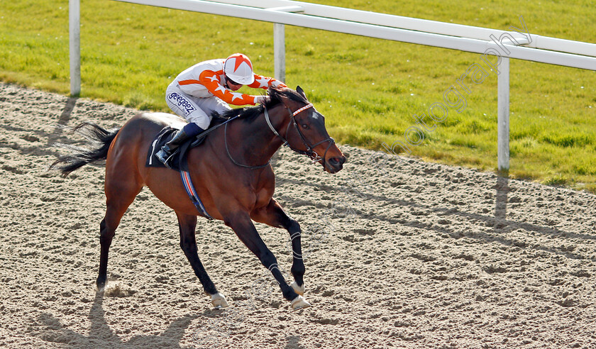 Berrahri-0004 
 BERRAHRI (David Probert) wins The Ladies Day With Sophie Ellis Bextor Handicap
Chelmsford 31 Mar 2022 - Pic Steven Cargill / Racingfotos.co