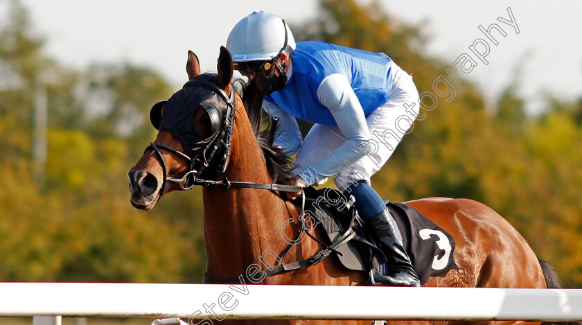 Sacre-Bleu-0001 
 SACRE BLEU (William Buick)
Chelmsford 20 Sep 2020 - Pic Steven Cargill / Racingfotos.com