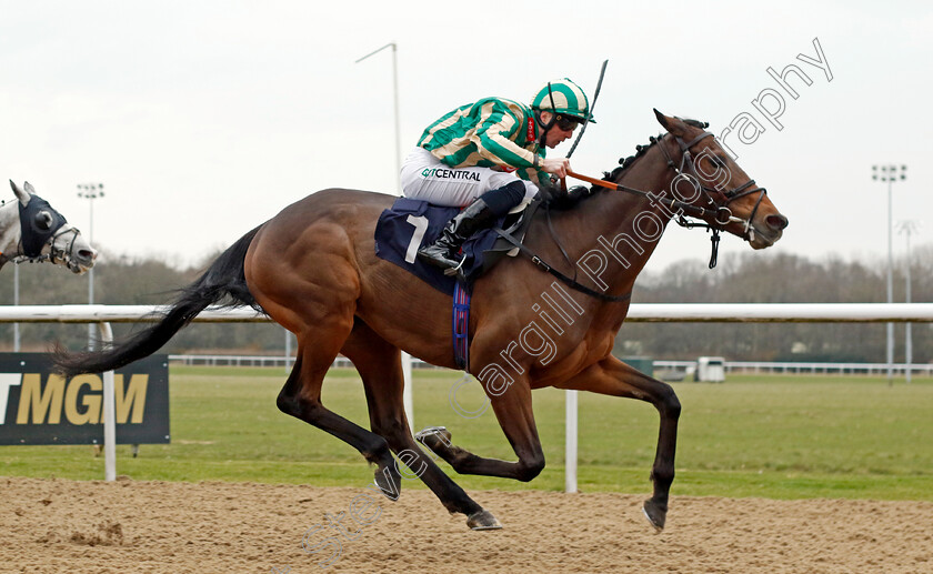 Siempre-Arturo-0001 
 SIEMPRE ARTURO (Jack Mitchell) wins The Build Your Acca With Betuk Handicap Div1
Wolverhampton 9 Mar 2024 - Pic Steven Cargill / Racingfotos.com