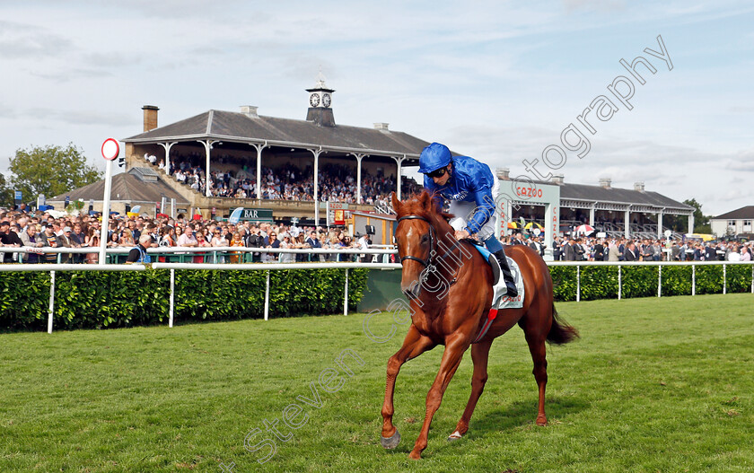 Hurricane-Lane-0004 
 HURRICANE LANE (William Buick) winner of The Cazoo St Leger
Doncaster 11 Sep 2021 - Pic Steven Cargill / Racingfotos.com