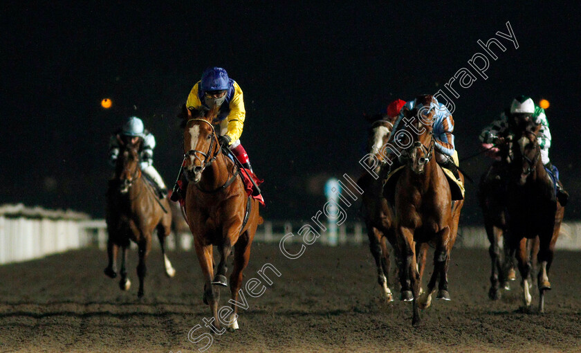 Cemhaan-0002 
 CEMHAAN (Frankie Dettori) wins The 32Red Casino Novice Stakes
Kempton 4 Mar 2020 - Pic Steven Cargill / Racingfotos.com