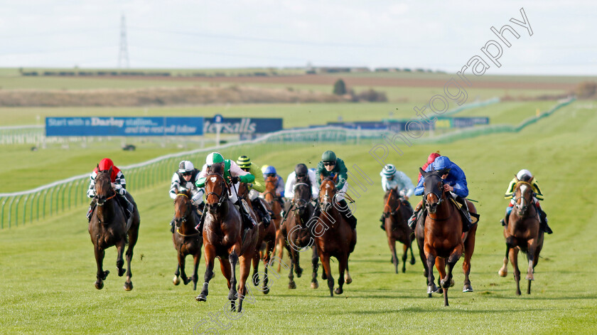 Physique-0007 
 PHYSIQUE (left, Mohammed Tabti) beats MAJESTIC PRIDE (right) in The British Stallion Studs EBF Novice Stakes Div1
Newmarket 28 Oct 2022 - Pic Steven Cargill / Racingfotos.com