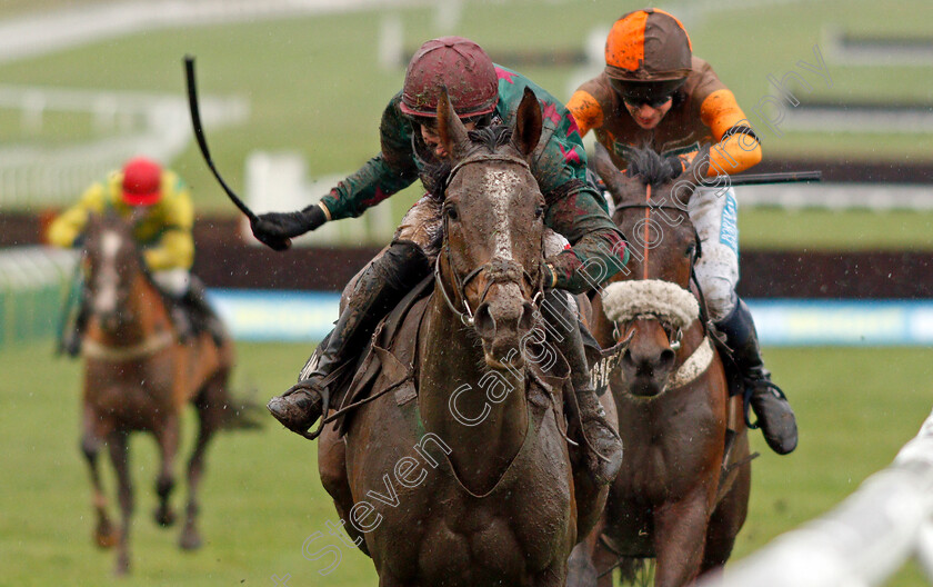 Mister-Whitaker-0007 
 MISTER WHITAKER (Adrian Heskin) wins The Timeform Novices Handicap Chase Cheltenham 27 Jan 2018 - Pic Steven Cargill / Racingfotos.com