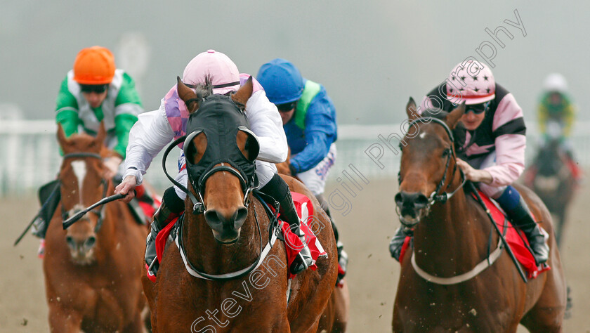 Constantino-0005 
 CONSTANTINO (Paul Hanagan) wins The Play For Free At sunbets.co.uk/vegas Handicap Lingfield 3 Mar 2018 - Pic Steven Cargill / Racingfotos.com