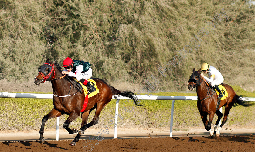 Kunani-0003 
 KUNANI (Ben Curtis) wins The Dubai Duty Free Handicap
Jebel Ali 11 Jan 2019 - Pic Steven Cargill / Racingfotos.com